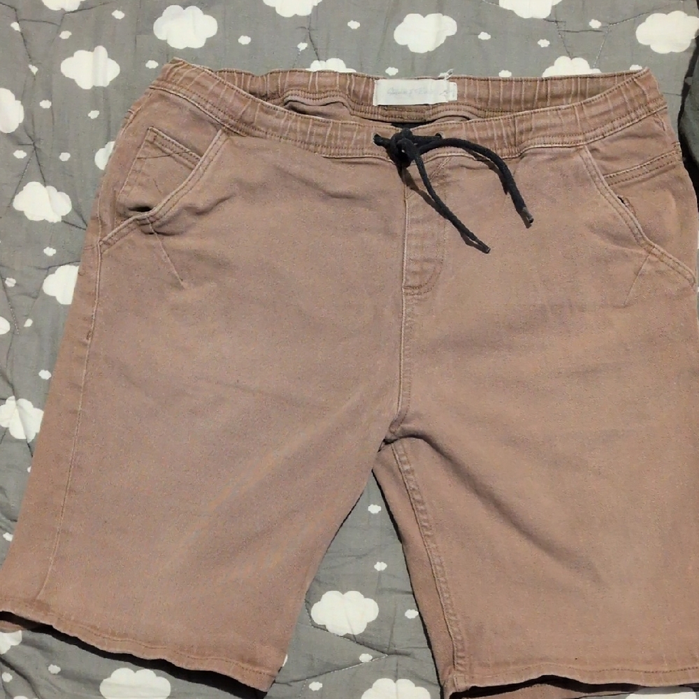 Stitches Men's Athletic Tan Shorts